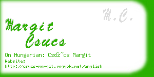 margit csucs business card